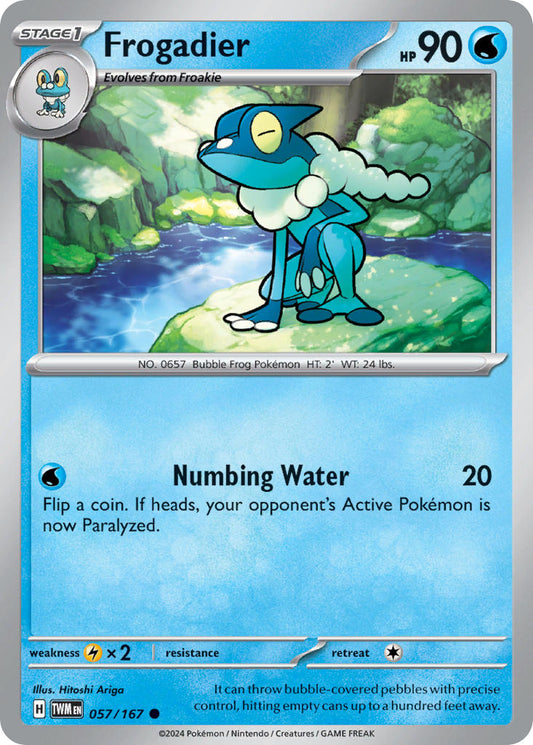 Frogadier - TWM 057/167 (Reverse Holofoil)
