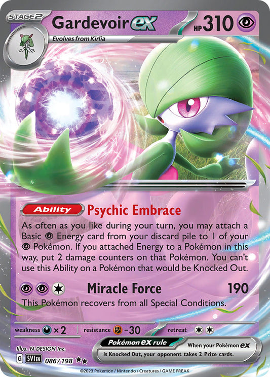 Gardevoir ex  - SVI 086/198 (Holofoil)