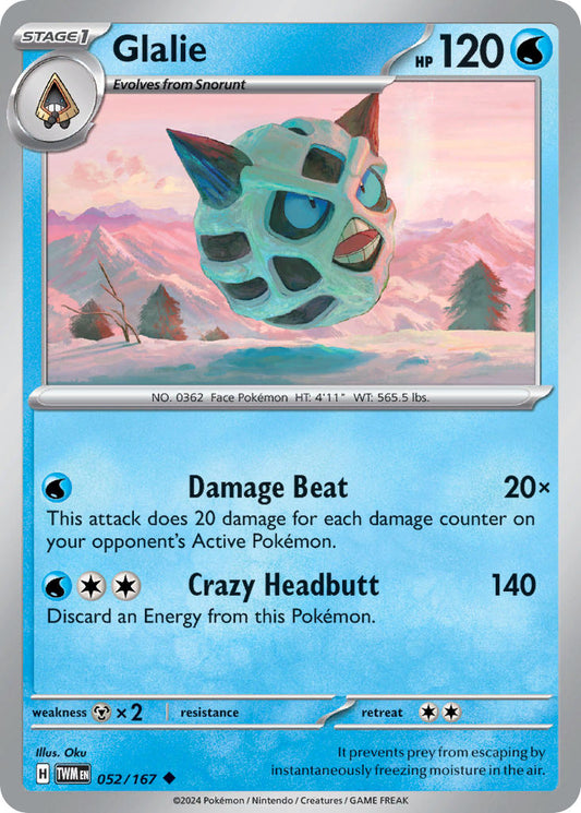 Glalie - TWM 052/167 (Reverse Holofoil)