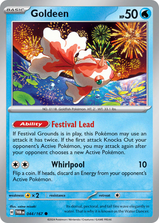 Goldeen - TWM 044/167 (Reverse Holofoil)