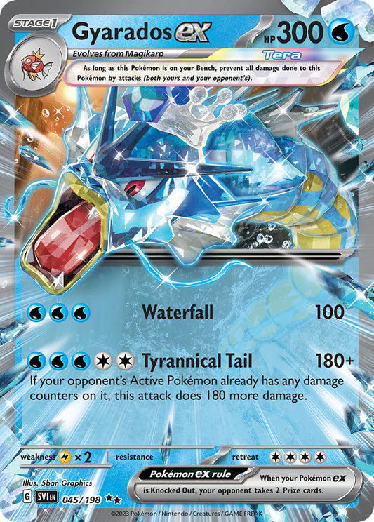 Gyarados ex  - SVI 045/198 (Holofoil)