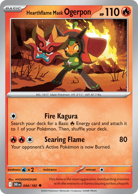 Hearthflame Mask Ogerpon - DRI 044/182