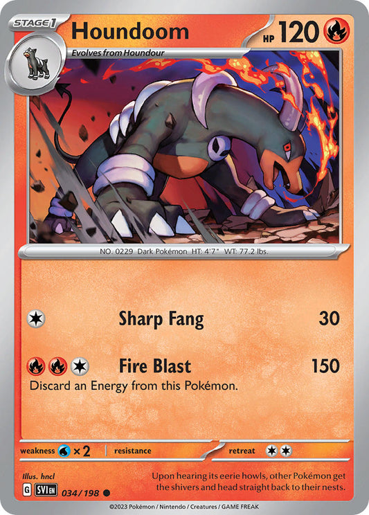 Houndoom  - SVI 034/198
