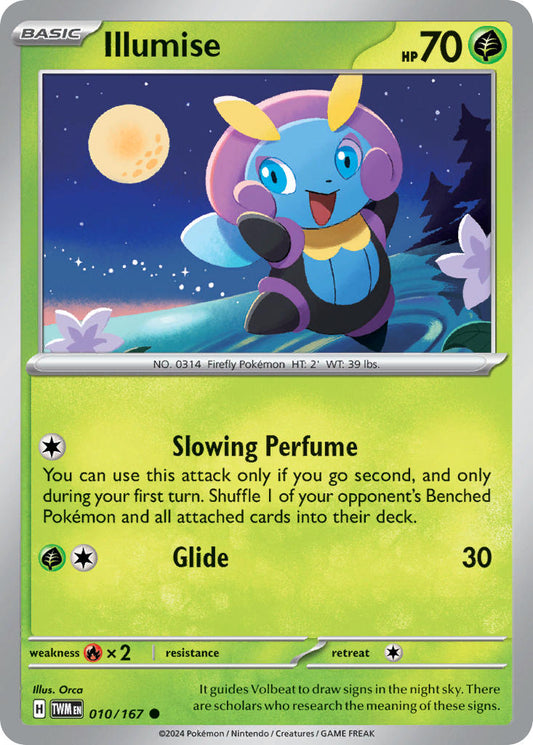 Illumise - TWM 010/167 (Reverse Holofoil)