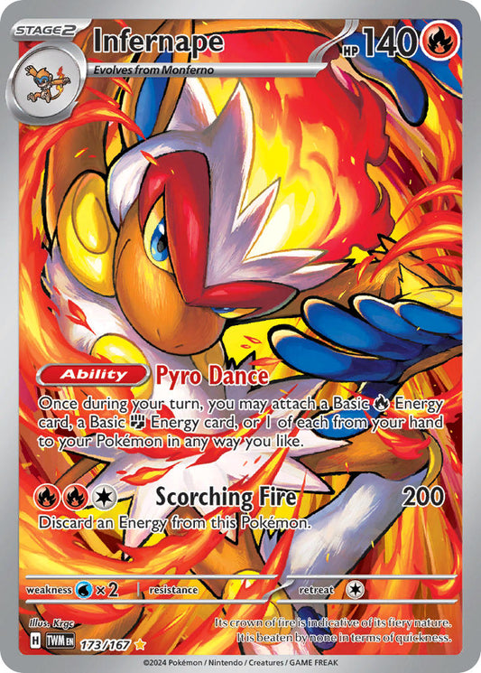 Infernape - TWM 173/167 (Holofoil)