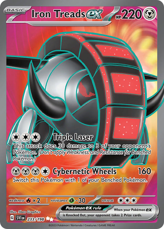 Iron Treads ex  - SVI 233/198 (Holofoil)