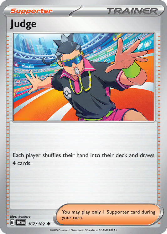 Judge  - DRI 167/182 (Reverse Holofoil)