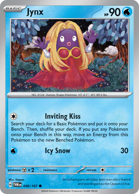 Jynx - TWM 046/167 (Reverse Holofoil)