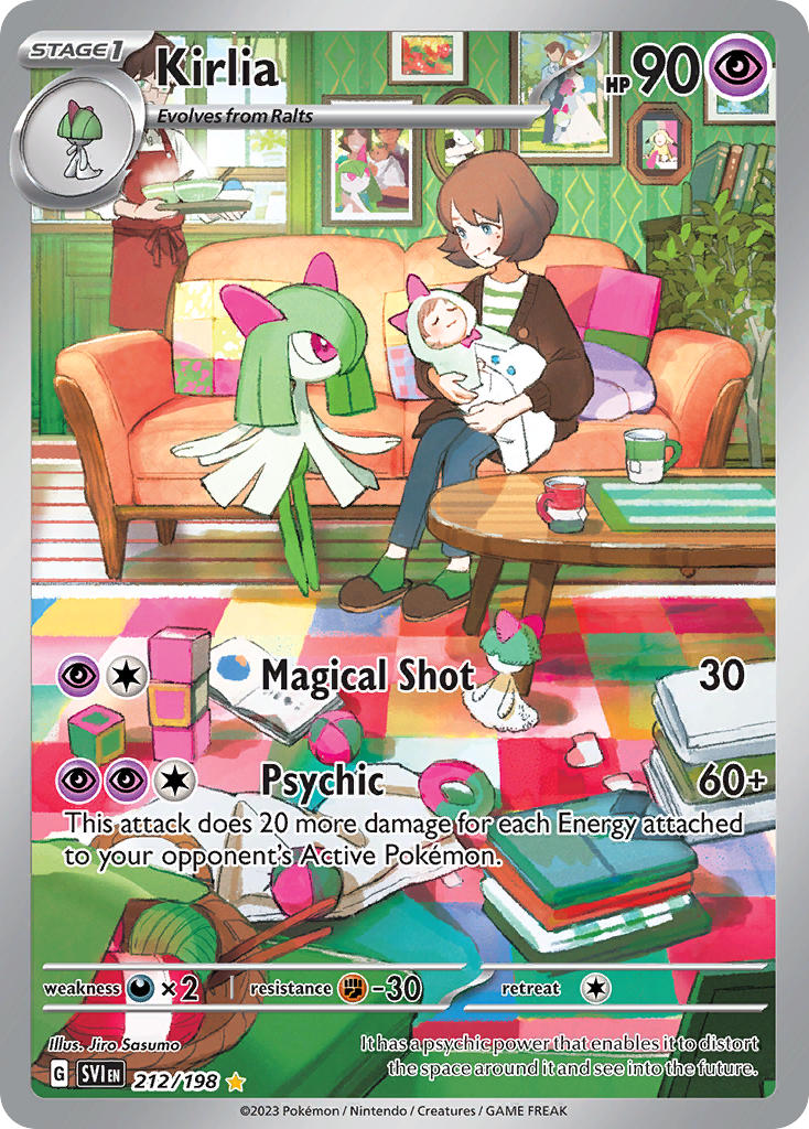 Kirlia  - SVI 212/198 (Holofoil)