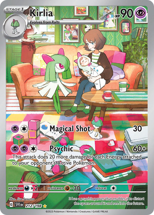 Kirlia  - SVI 212/198 (Holofoil)