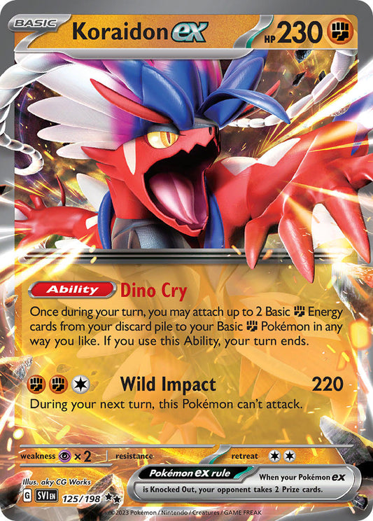 Koraidon ex  - SVI 125/198 (Holofoil)