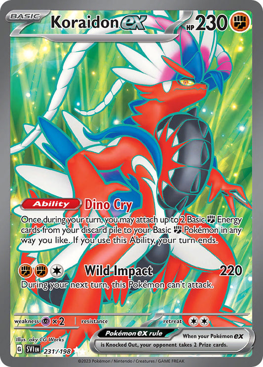 Koraidon ex  - SVI 231/198 (Holofoil)