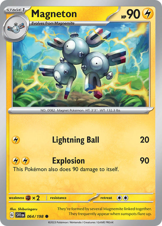 Magneton - SVI 064/198 (Reverse Holofoil)
