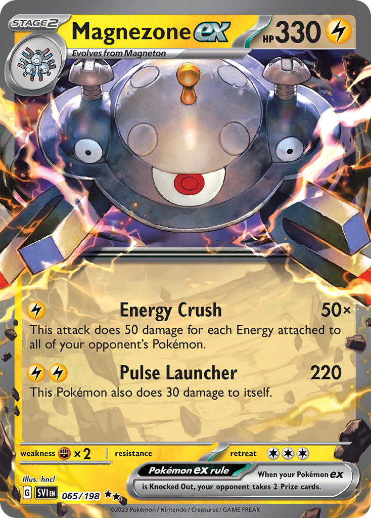 Magnezone ex  - SVI 065/198 (Holofoil)