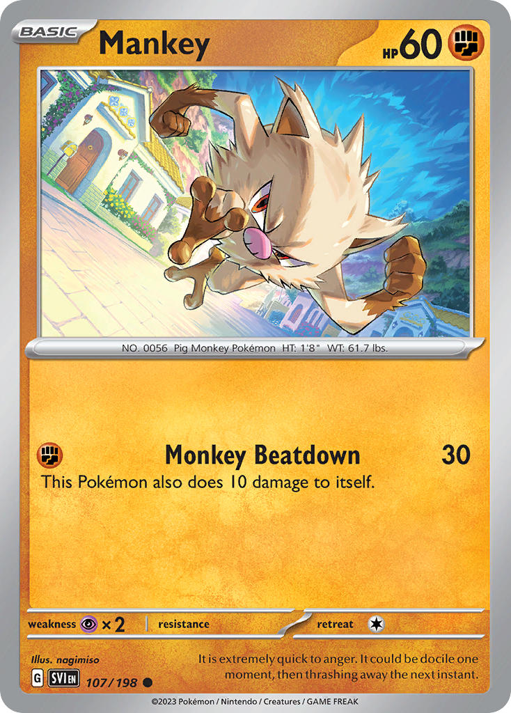 Mankey - SVI 107/198
