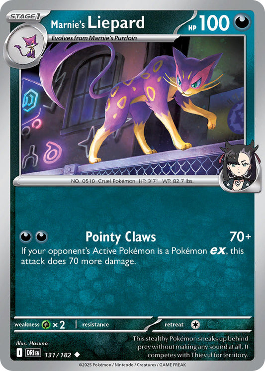 Marnies Liepard - DRI 131/182 (Reverse Holofoil)