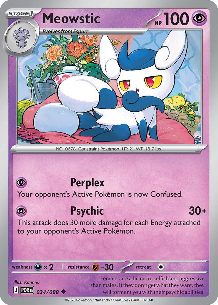 Meowstic - POR 034/088