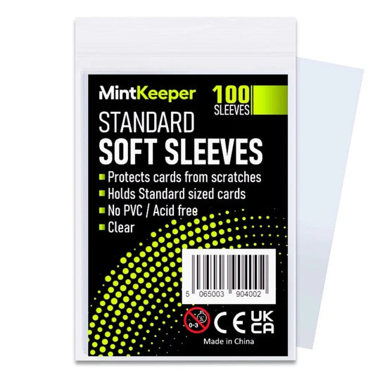 MintKeeper Standard Soft Sleeves (100)