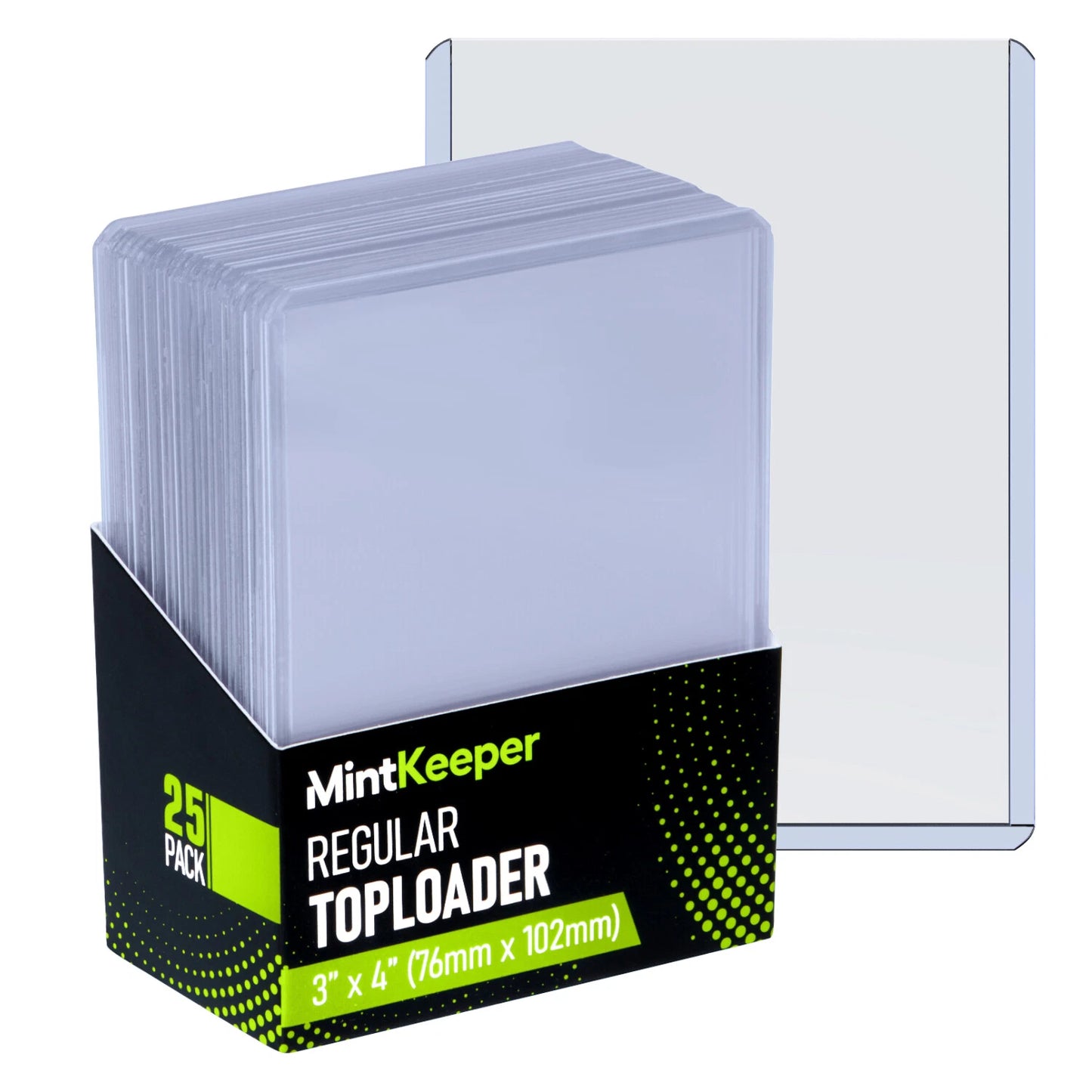 MintKeeper Regular Clear Rigid Toploader Card Sleeves