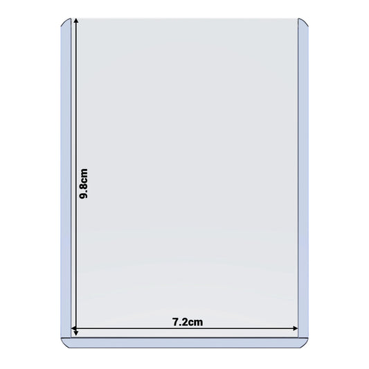 MintKeeper Regular Clear Rigid Toploader Card Sleeves