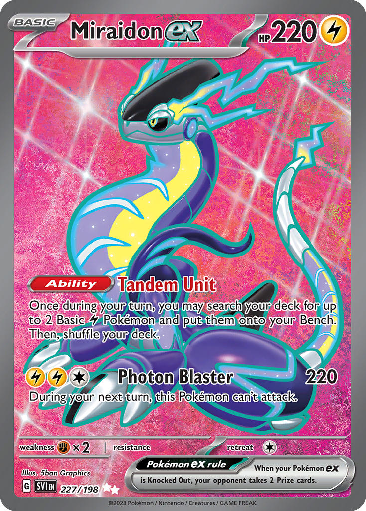 Miraidon ex  - SVI 227/198 (Holofoil)