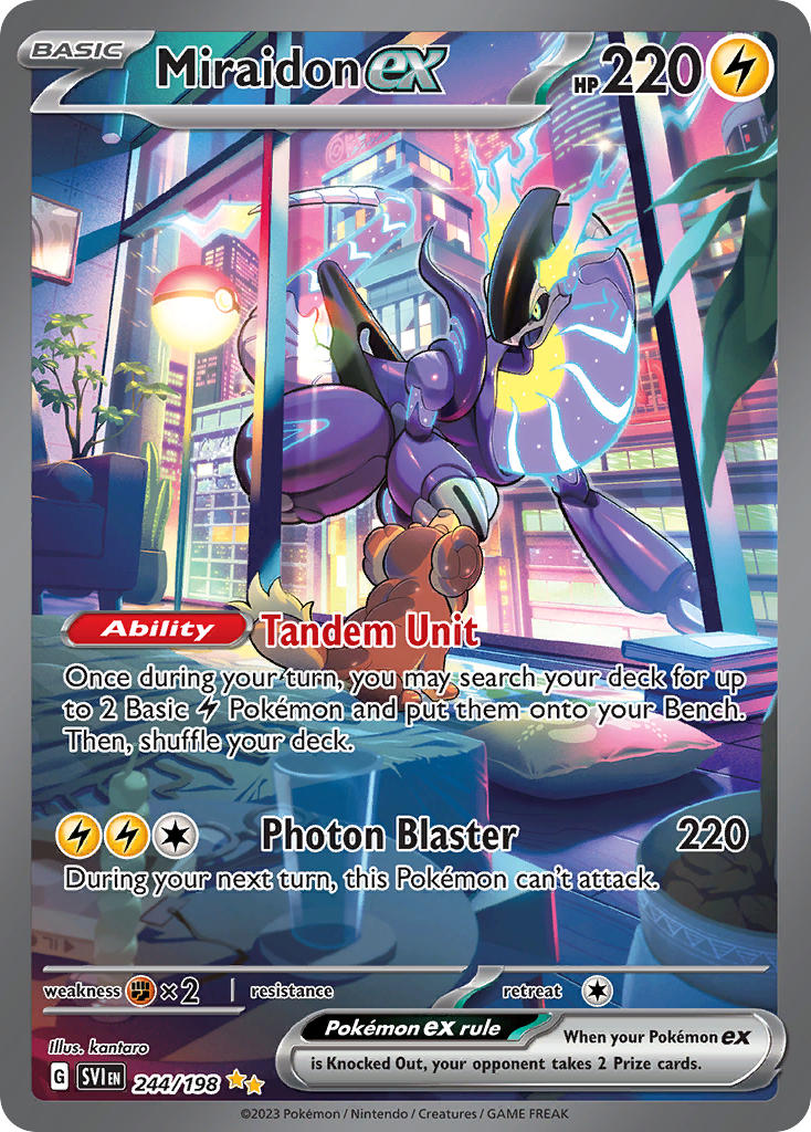 Miraidon ex  - SVI 244/198 (Holofoil)