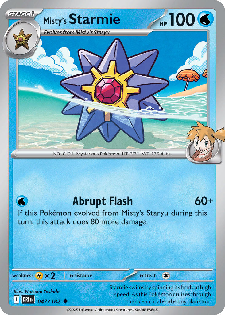 Mistys Starmie - DRI 047/182