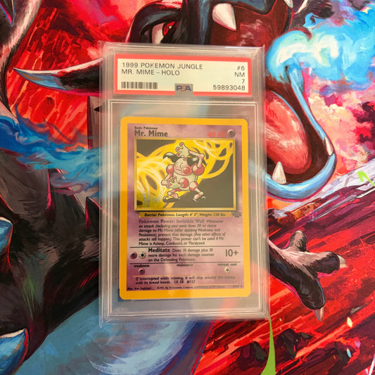 Mr. Mime - 1999 Pokemon Jungle - PSA 7 (Holofoil)