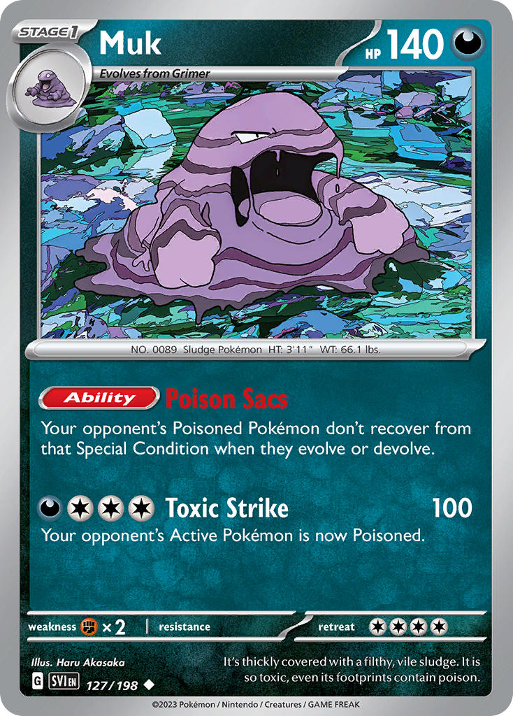 Muk - SVI 127/198 (Reverse Holofoil)