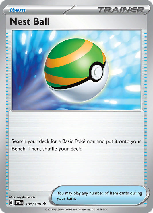 Nest Ball  - SVI 181/198 (Reverse Holofoil)
