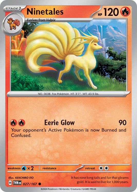 Ninetales - TWM 027/167 (Reverse Holofoil)