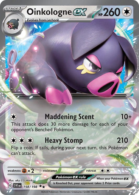 Oinkologne ex  - SVI 158/198 (Holofoil)