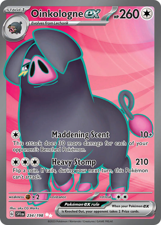 Oinkologne ex  - SVI 234/198 (Holofoil)