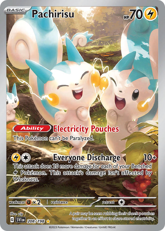 Pachirisu  - SVI 208/198 (Holofoil)