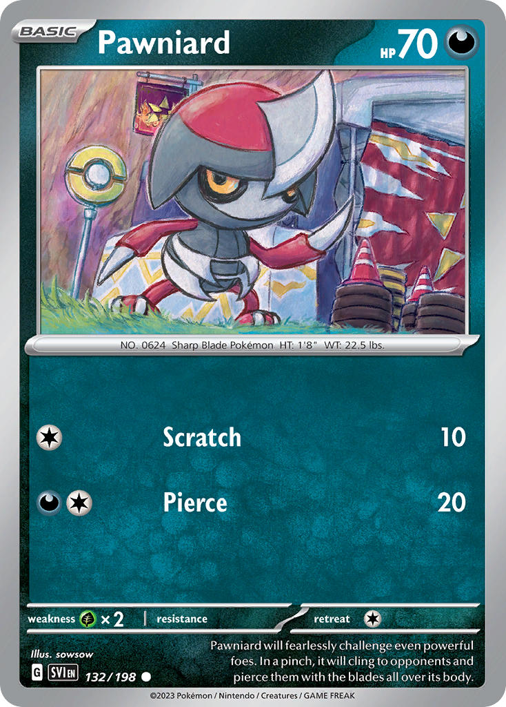 Pawniard - SVI 132/198 (Reverse Holofoil)