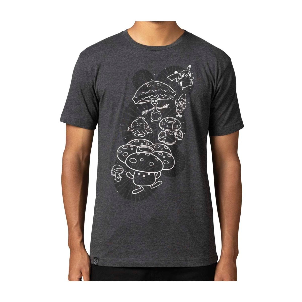 Pokémon Center Clothing - Pikachu, Shiinotic & Friends - Black