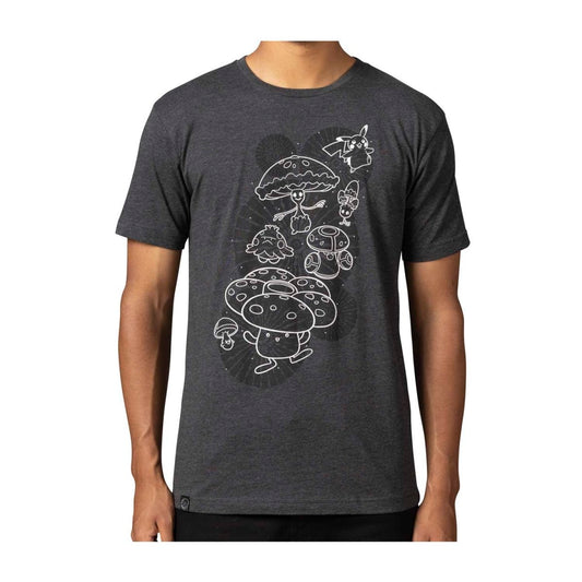 Pokémon Center Clothing - Pikachu, Shiinotic & Friends - Black