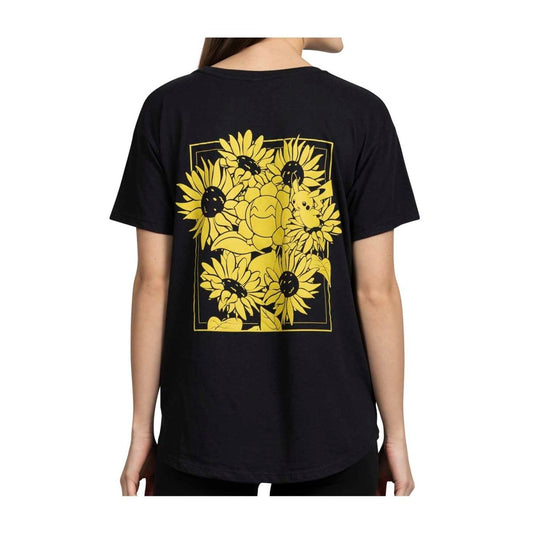 Pokémon Center Clothing - Pikachu and Sunflora - Black - Women