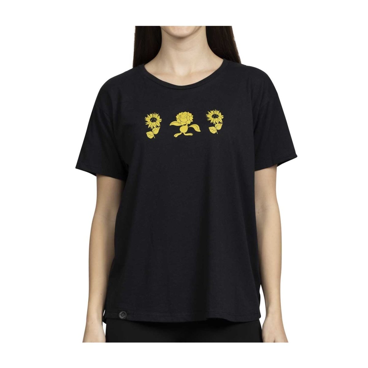 Pokémon Center Clothing - Pikachu and Sunflora - Black - Women