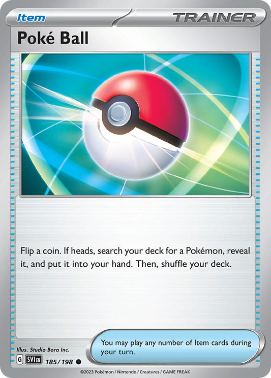 Poke Ball - SVI 185/198 (Reverse Holofoil)