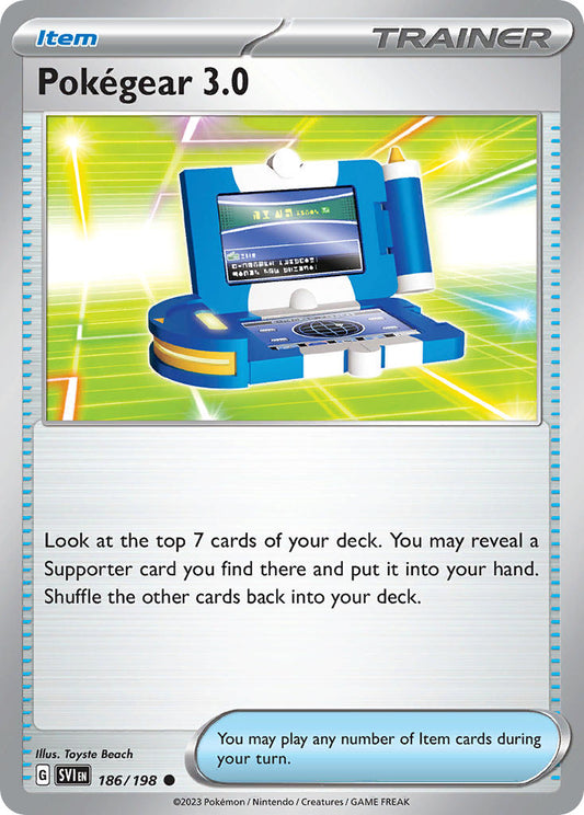 Pokegear 3 - SVI 186/198 (Reverse Holofoil)