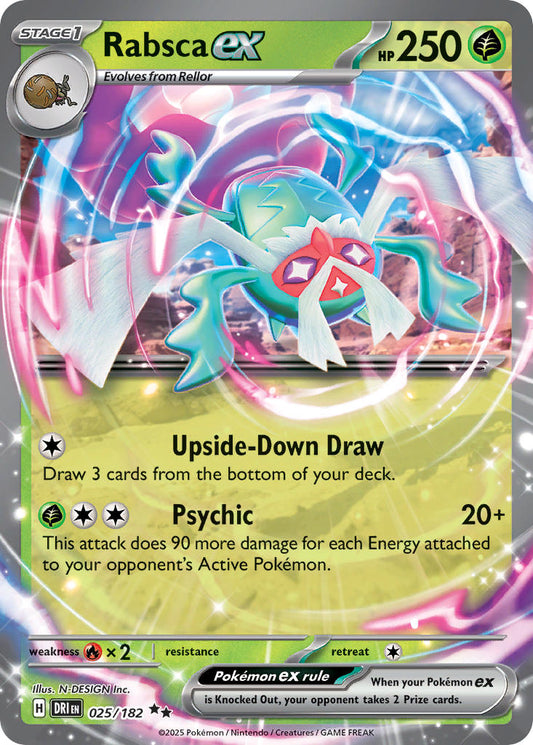 Rabsca ex - DRI 025/182 (Holofoil)