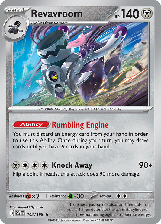 Revavroom - SVI 142/198 (Reverse Holofoil)