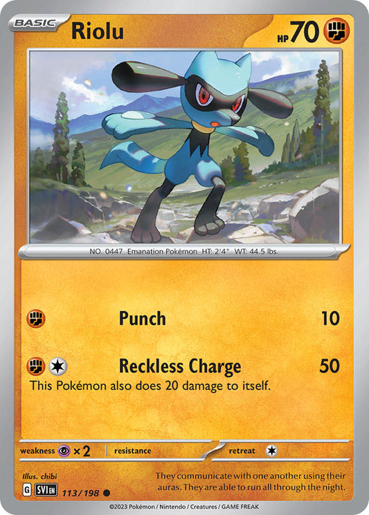 Riolu  - SVI 113/198