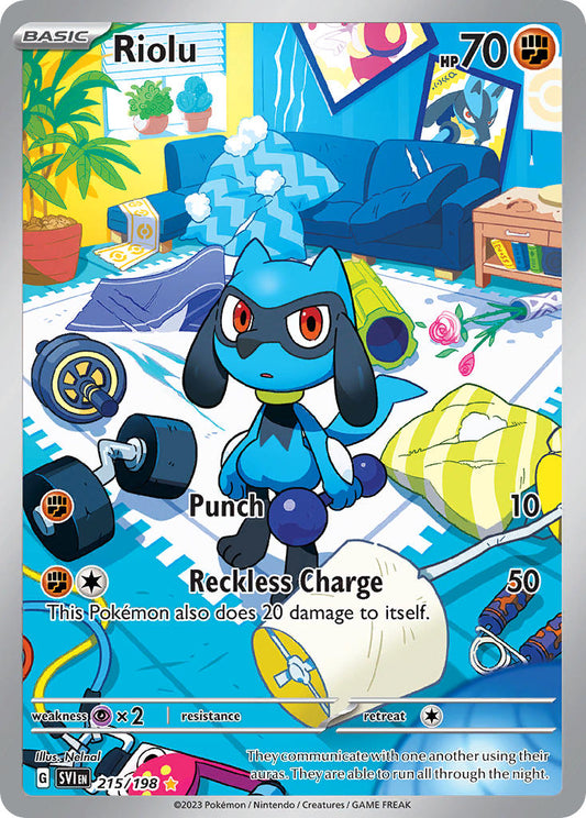 Riolu  - SVI 215/198 (Holofoil)