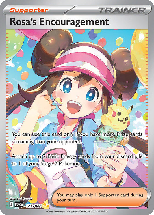 Rosas Encouragement - POR 123/088 (Holofoil)