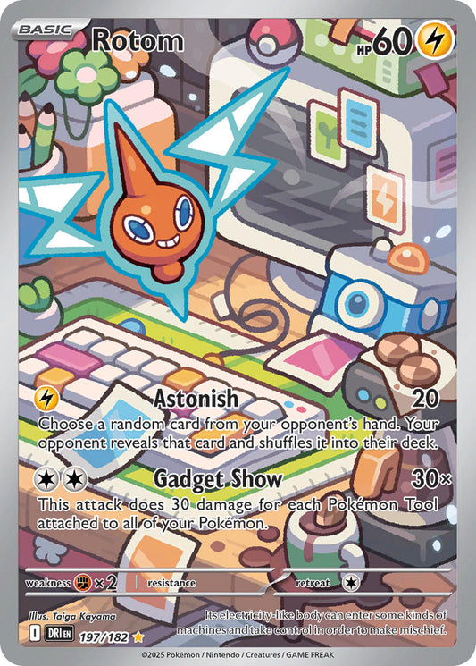 Rotom  - DRI 197/182 (Holofoil)