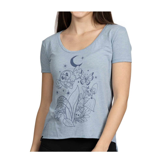 Pokémon Center Clothing - Rowlet & Friends - Blue