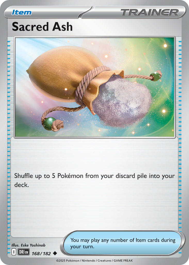 Sacred Ash - DRI 168/182 (Reverse Holofoil)