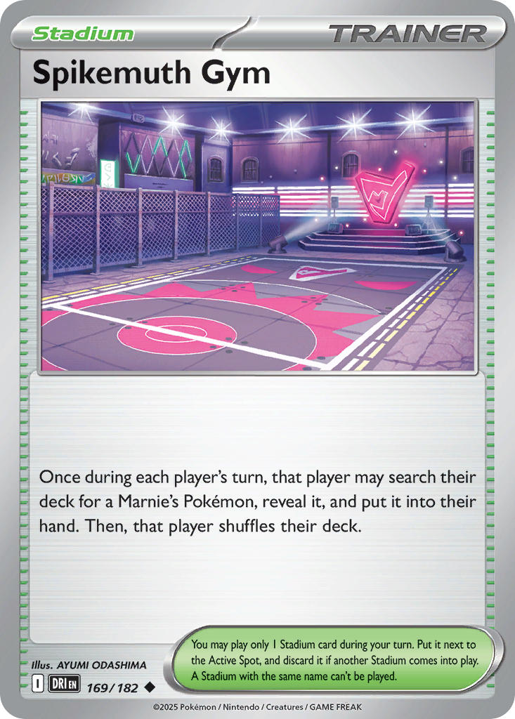 Spikemuth Gym - DRI 169/182 (Reverse Holofoil)